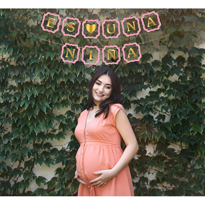 Guirnalda Revelacion De Genero Decoración Cotillon Fiestas