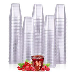 Set X80 Vasos Plasticos Pocillos Para Postres Vasos Shot 2oz Postres Pocillo Desechables Pocillos Plásticos Para Postres 2oz Pasteleriacl