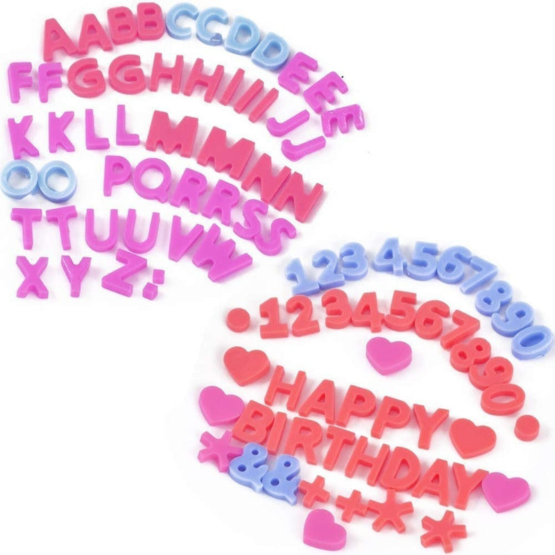 Moldes Chocolate Moldes De Silicona Molde Doble Abecedario  Marrón Claro