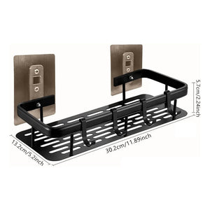 Pack X3 Repisa De Ducha Organizador Para Ducha Estante Ducha Negro