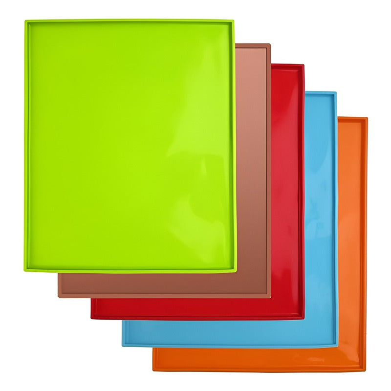 Set X2 Silpat Tapete De Silicona Para Hornear Brazo De Reina Multicolor / Silpat / Tapete Silicona