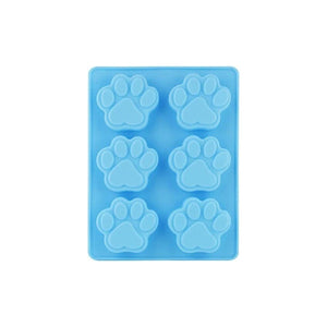 2 Molde Silicona Huella Moldes De Silicona Mascota Pata 6cav