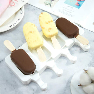 Moldes De Silicona Para Helados Molde Paletas Helado Mini418