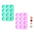Pack X2 Molde Cupcakes Molde 12 Magdalena Molde Muffin 12