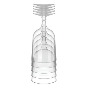 50 Copas De Vino Copa Acrilico Copa Plastico Copas 6oz/177ml Transparente