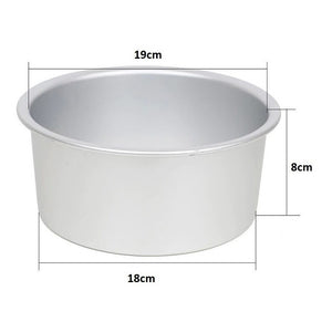 Molde Queque Redondo Molde Torta Molde Queques Aluminio 18cm