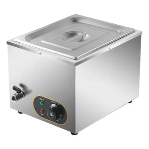 Chafer Bufetera Baño Maria Electrico Chafing Buffet Vapor 6l Gris