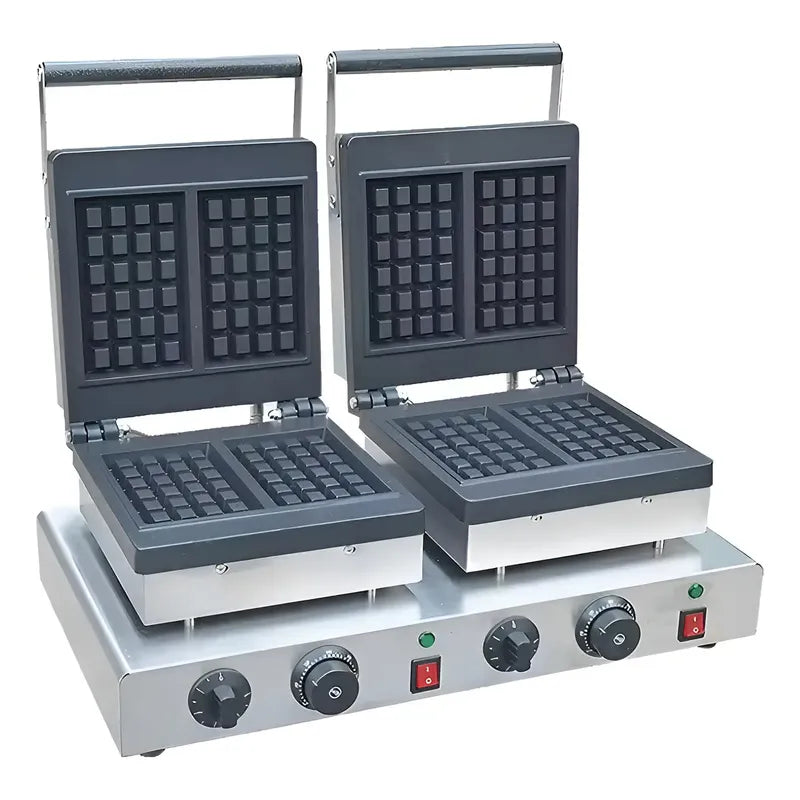 Waflera Doble Wafleras Maquina De Waffles Waflera Industrial Maquina Para Hacer Waffles Wafflera Maquina Waffles Industrial Wuaflera Waffles Maquina Wafles Waflera Doble Wafleras Pasteleriuscl