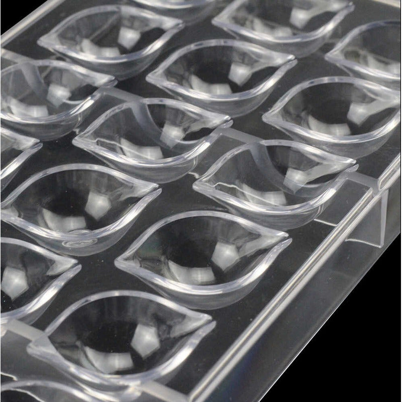 Pack X2 Moldes Chocolate Molde Chocolate Policarbonato Limon Gris