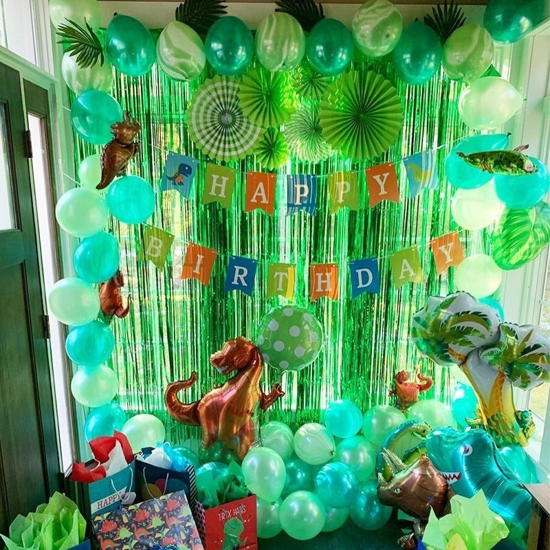 Cortina Verde Guirnaldas Cumpleaños Guirnalda Cumpleaños 2m Verde 101065 Cortina De Cumpleaños Verde 101065