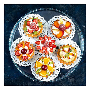 Pack X24 Moldes Tartaleta Desmontable Individual 10,5cm Molde Resistentes Para Tartaletas Moldes De Kuchen Mini... Gris
