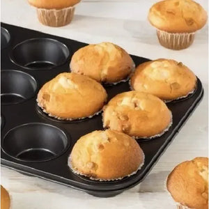 Pack X2 Moldes 12 Cupcakes Molde Cupcake Molde Muffin Gris Gris Claro