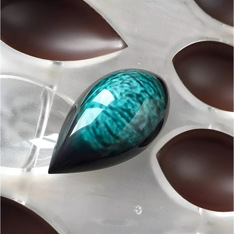Pack X4 Moldes Para Bombones Molde Para Chocolate Ovalados
