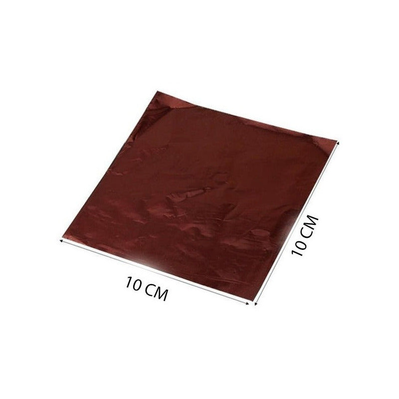 100 Envoltorios De Bombones Laminas Papel Metalizados Bombon