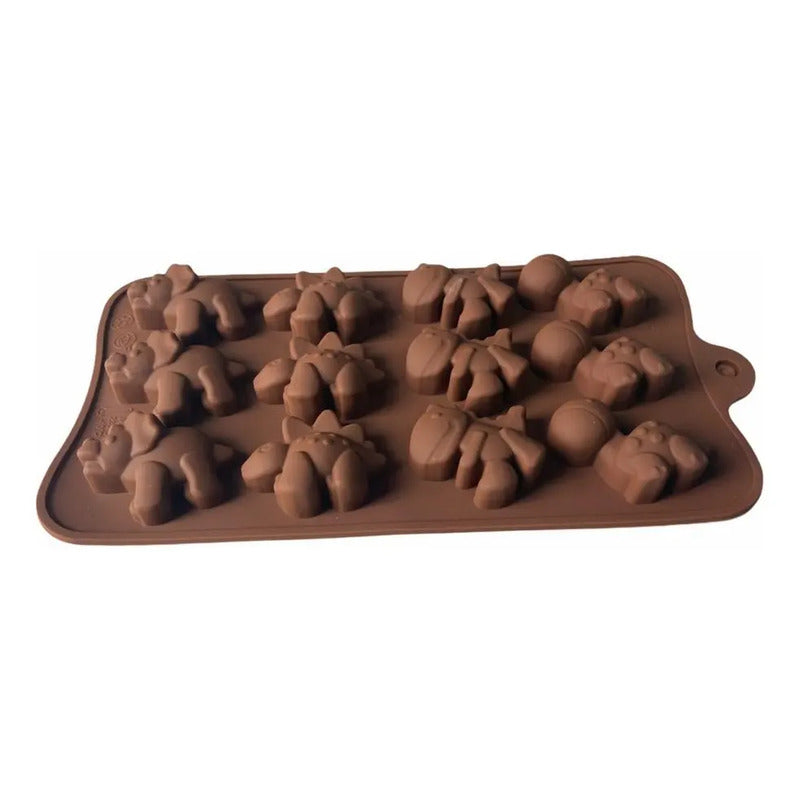 2 Moldes De Chocolate De Dinosaurio Moldes De Chocolate Moldes Chocolate Silicona Molde De Silicona Molde De Chocolate... Marrón
