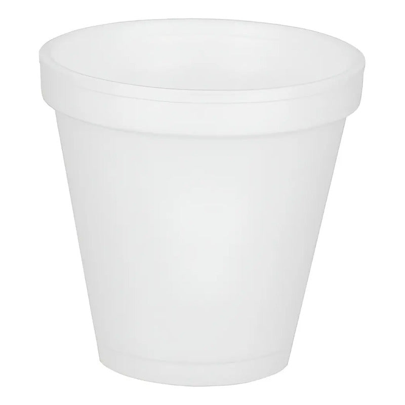 X1000 Vasos Plumavit Termico Vasos Desechable Vaso 6oz/177ml Vasos Termicos Vasos De Plumavit Vaso De Cafe Vasos... Blancos