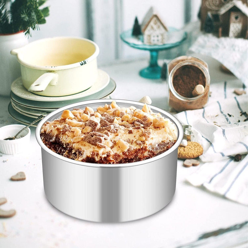 Molde Queque Redondo Molde Torta Molde Queques Aluminio 16cm Gris