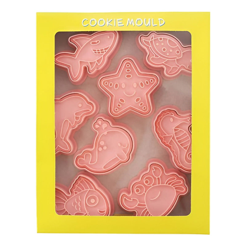Moldes Para Galletas Peces Molde Galletas Cortadores Mar - - Ck-17 Peces 109859
