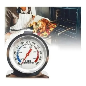 Termometro Para Horno Indicador Temperatura Cocina Acero Reloj Termometro Cocina Temperatura Para Horno Termometro Para... Plateado