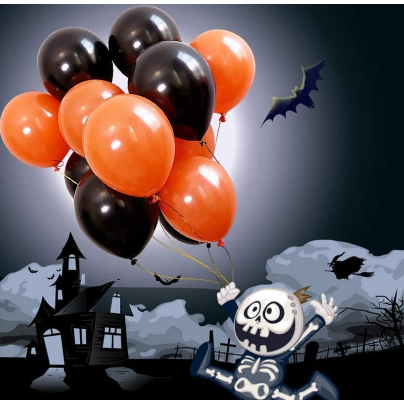 Pack X25 Set De Cumpleaños Globos Cumpleaños Globos Negro Negro 100935