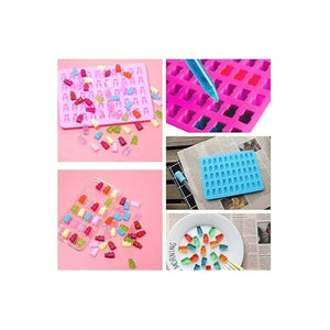 Molde De Silicona Ositos Moldes Silicona Reposteria 50 Osito Multicolor-146366