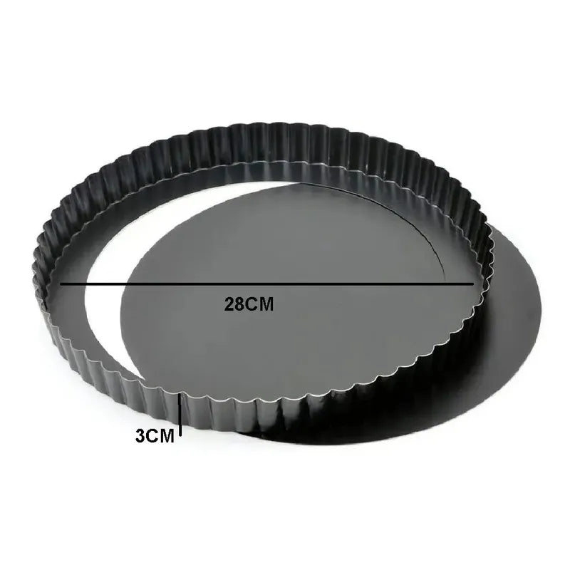 Pack X2 Molde Desmontable Moldes Desmontables Moldes 28cm Gris Claro