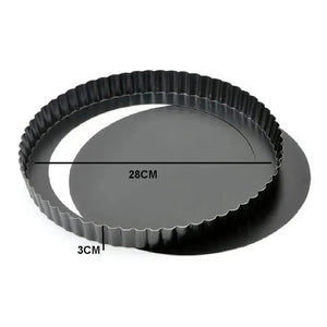 Pack X2 Molde Desmontable Moldes Desmontables Moldes 28cm Gris Claro
