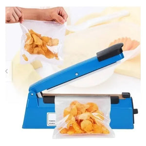 Sellador De Bolsa Selladora Maquina Selladora Selladora 30cm Azul