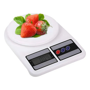 Balanza De Cocina Digital Genérica Sf-400 Blanca Blanco