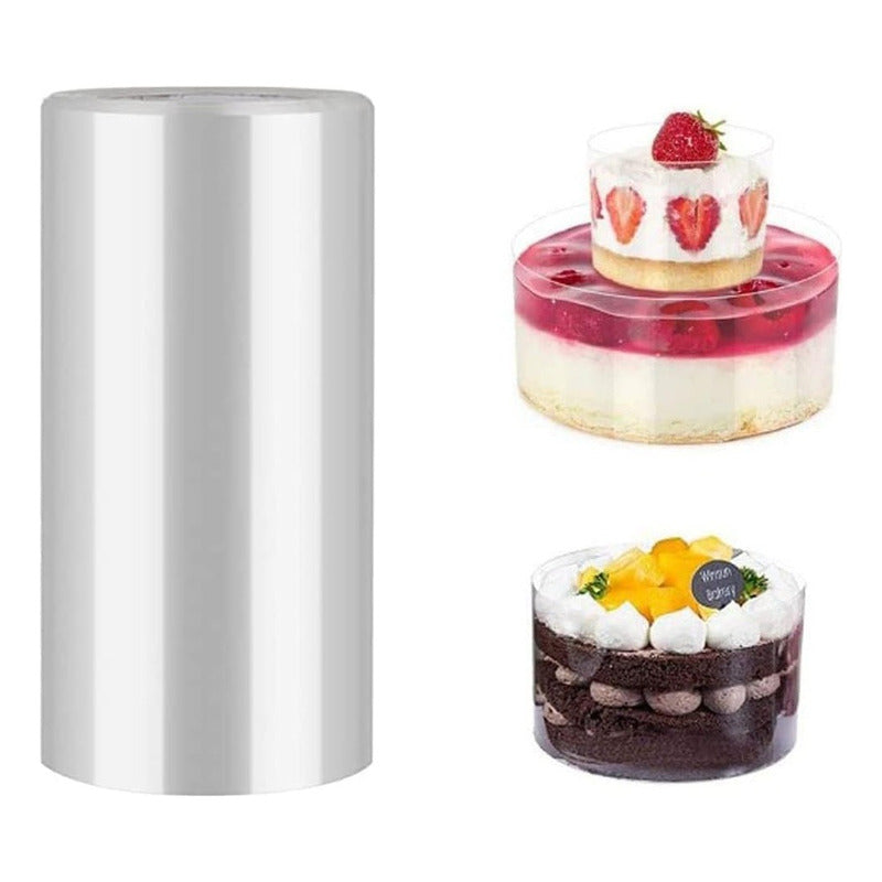 Molde Acetato Reposteria Rollo De Acetato Rollo De 14cmx19m Blanco