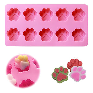 Pack X10 Moldes De Chocolate Moldes Silicona Patitas Patas