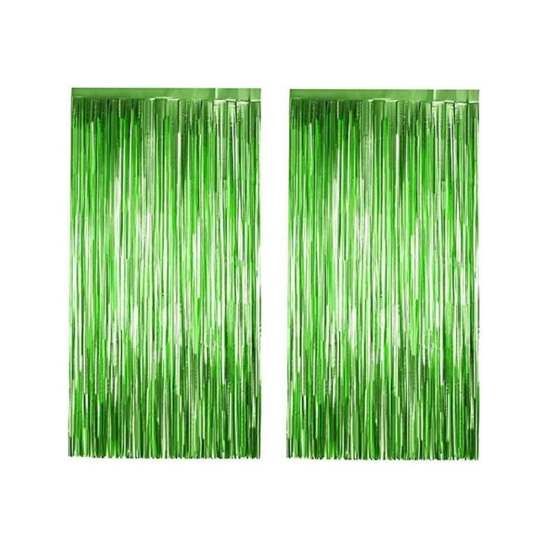 2 Cortina Guirnalda Cumpleaños Guirnalda Cumpleaños Verde 2m Verde Cortina De Cumpleaños