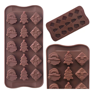 Moldes De Chocolate Navideños Moldes Silicona Chocolate Navidad Media Moldes De Chocolate Molde De Silicona Molde Navidad Moldes Para Navidad Molde Navideños Molde 15 Cavid 110710 Pasteleriacl