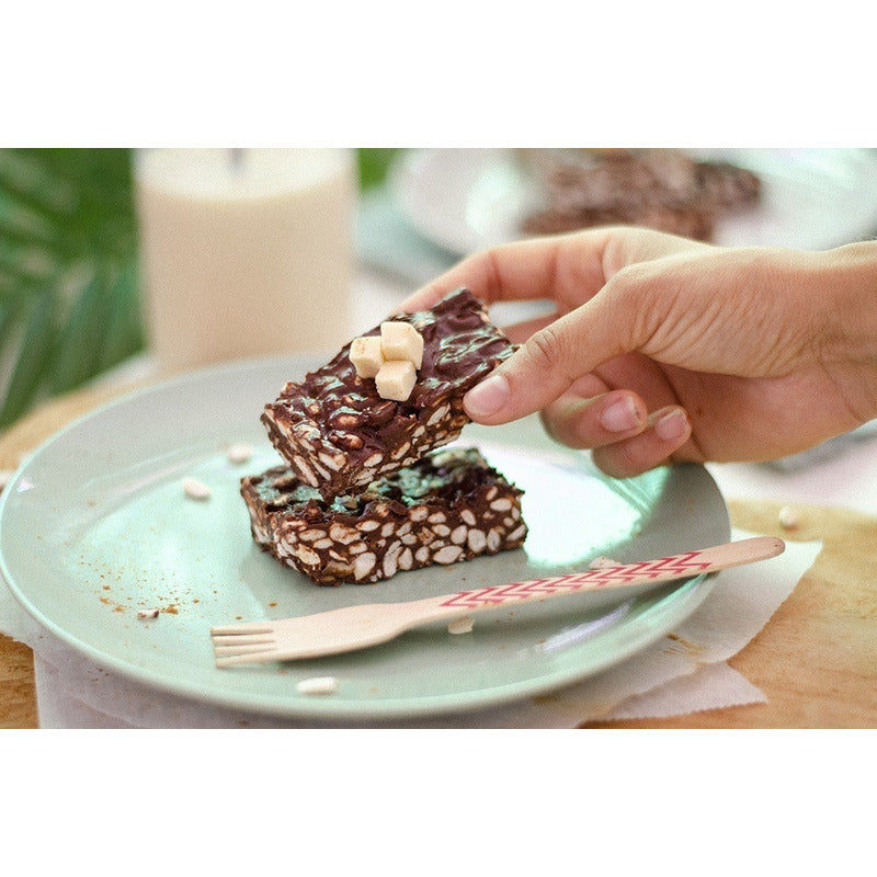 6 Moldes Silicona  Chocolate Molde De Silicona Barra Cereal Marrón 46356