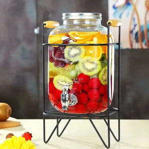 Dispensadores De Bebidas Dispensador De Jugos Con Atril 5l Transparente