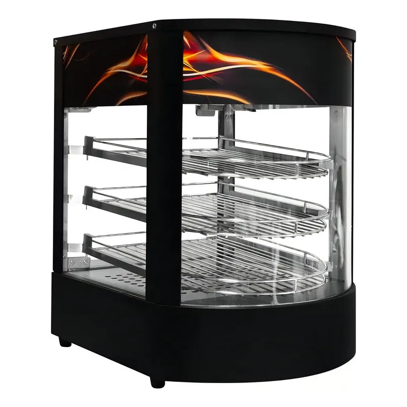 Mantenedores De Fritura Vitrina Caliente Mantenedora 3 Nivel Mantenedor De Comida Caliente Para Buffet Restaurante Cafeteria Vitrina Caliente Mantenedora De Frituras Acero Inoxidable Pasteleriuscl