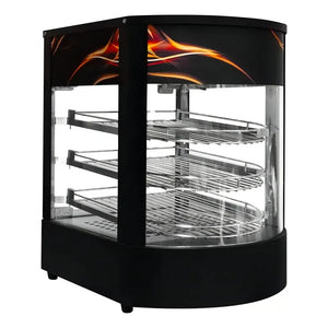 Mantenedores De Fritura Vitrina Caliente Mantenedora 3 Nivel Mantenedor De Comida Caliente Para Buffet Restaurante Cafeteria Vitrina Caliente Mantenedora De Frituras Acero Inoxidable Pasteleriuscl