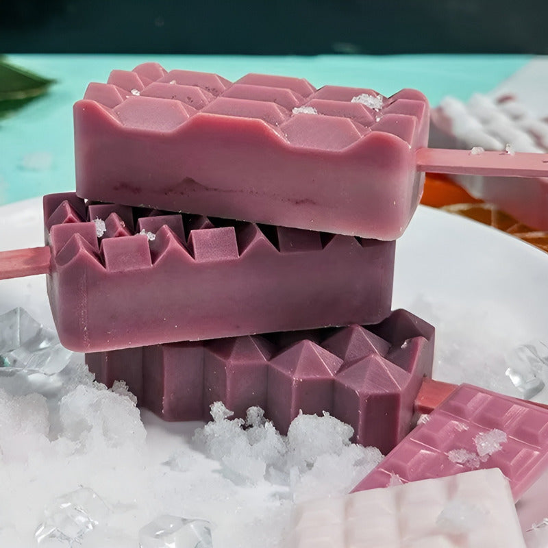 Moldes De Silicona Reposteria Molde Helados Molde Paletas Blanco