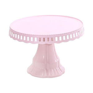 Base De Torta Base Torta Base Plato Porta Torta 32 Cm Rosa Rosa Sin Tapa