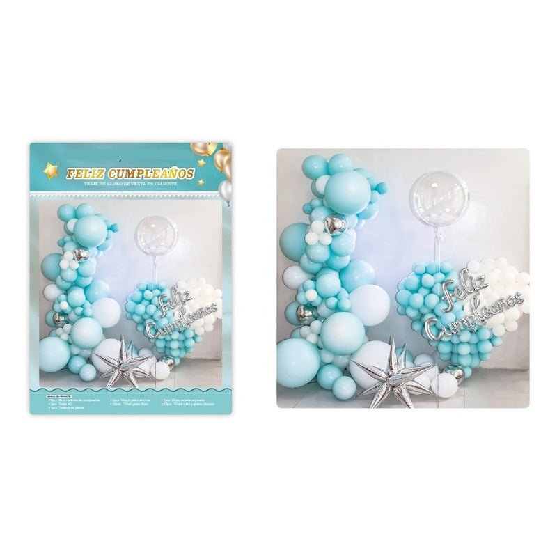 Pack X99 Globos De Cumpleaños Globos Feliz Cumpleaños Globo Pack X99 Globos 1475