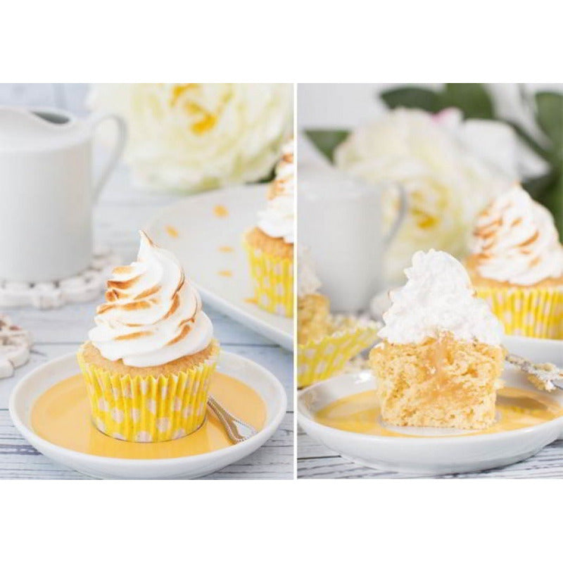 Pack X2 Moldes Silicona Moldes Cupcake Molde 6 Cavid Muffin  Multicolor