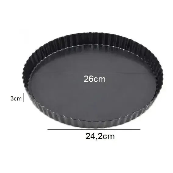 Pack X3 Molde Desmontable Moldes Desmontables Moldes 26cm Gris Claro