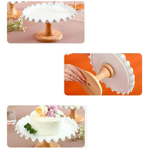 Base Para Torta Base Para Cupcakes Porta Tortas C/tapa 26cm
