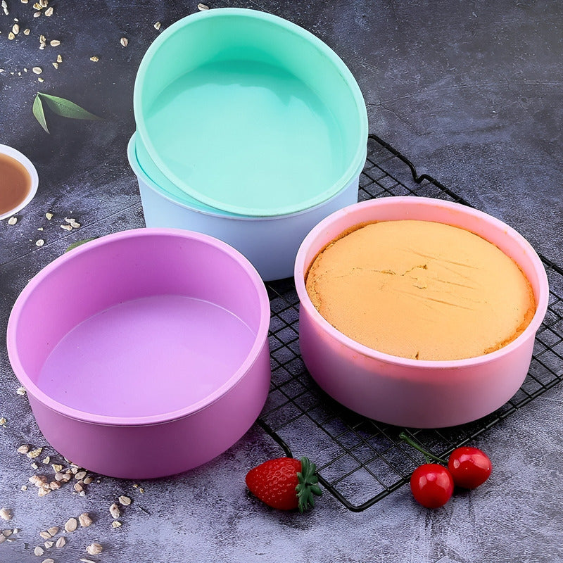 Molde Silicona Molde De Torta Molde De Silicona Mini Redondo Multicolor / Pequeño 20cm