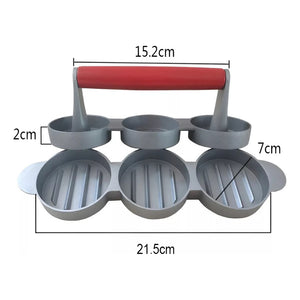 X2 Molde Hamburguesa Prensa Para Hamburguesas Smash Burger 3cav Molde Para Hamburguesas Asado Burguer Moldeador De Carne Formadores De Hamburguesas A La Parrilla Pasteleriacl