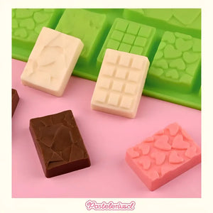 Moldes De Chocolate Moldes Barra De Chocolate Silicona B9 Molde Para Chocolate Artesanal Molde De Silicona Profesional Para Repostería Molde De Silicona Para Barras Tipo Tabletas Pasteleriuscl