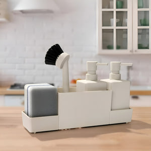 Porta Esponja Y Lavaloza Para Tu Cocina Escurridor Esponja Beige