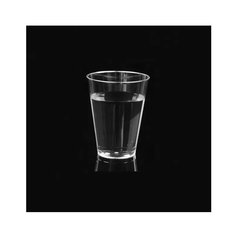 25 Vasos Desechables Vaso Plastico Vasos Acrilicos 210ml/7oz Transparente