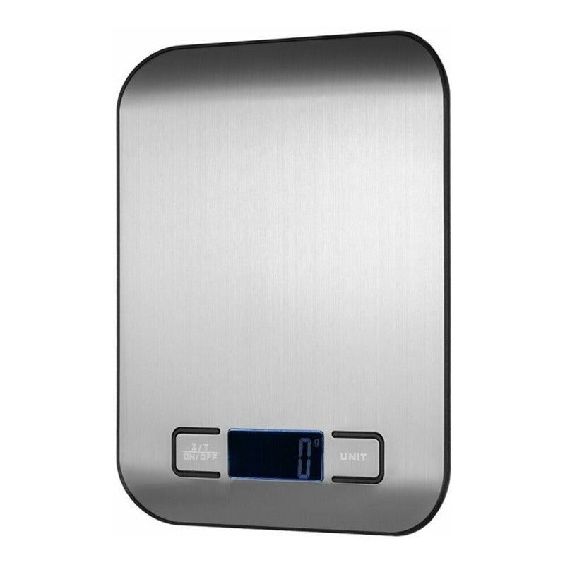 Balanza Digital Multiuso Pesa Digital Bascula Digital 299 Plateado 5 Kg