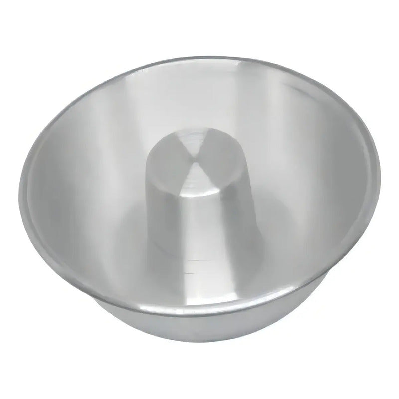 Molde Aluminio Flanera 22cm Flanes Molde 22cm Roscones Flaneras Molde Torta Queque Ponque Fijo 22cm Molde Queque Redondo... Gris